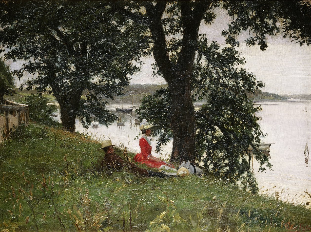Aan de Oever door Peter Vilhelm Ilsted