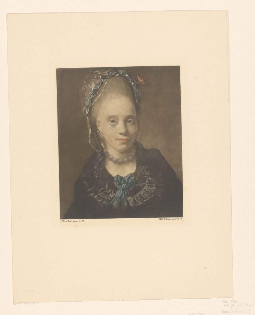Portret van een dame door Peter Vilhelm Ilsted