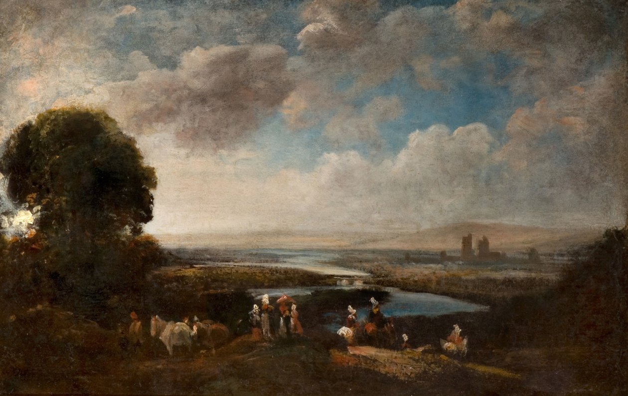 Uitgebreid Landschap, 1800-50 door Peter de Wint