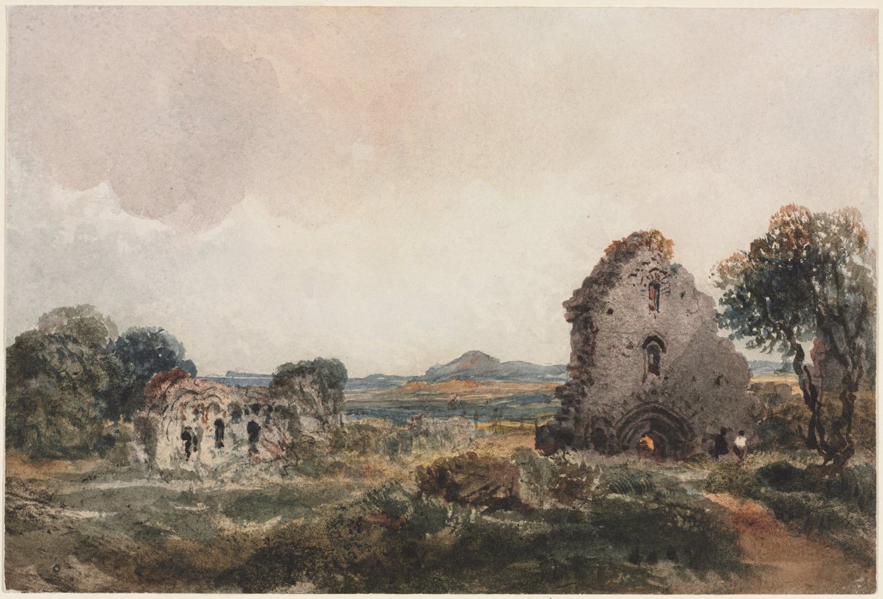 Neath Abbey, ca. 1840s door Peter de Wint