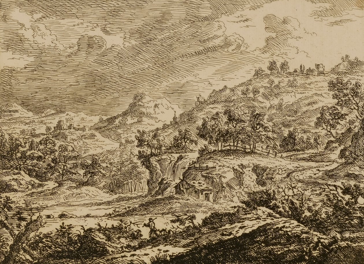 Landschap door Peter von Bemmel