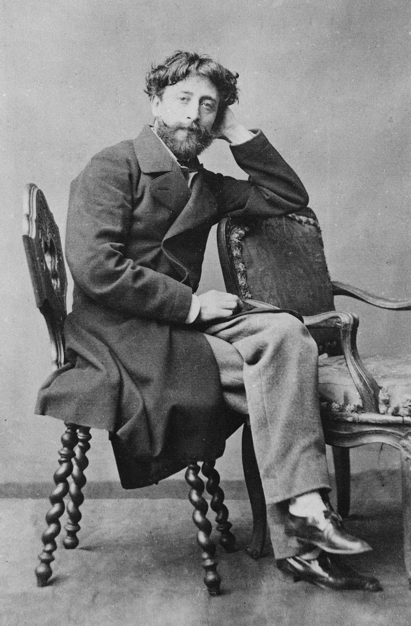 Portret van Jules Franceschi, ca. 1860 door Petit