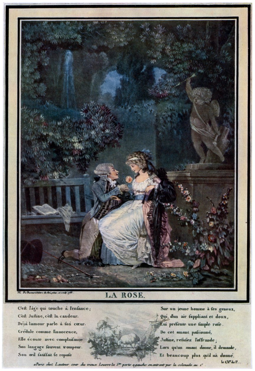De Roos, 1788 door Philibert Louis Debucourt