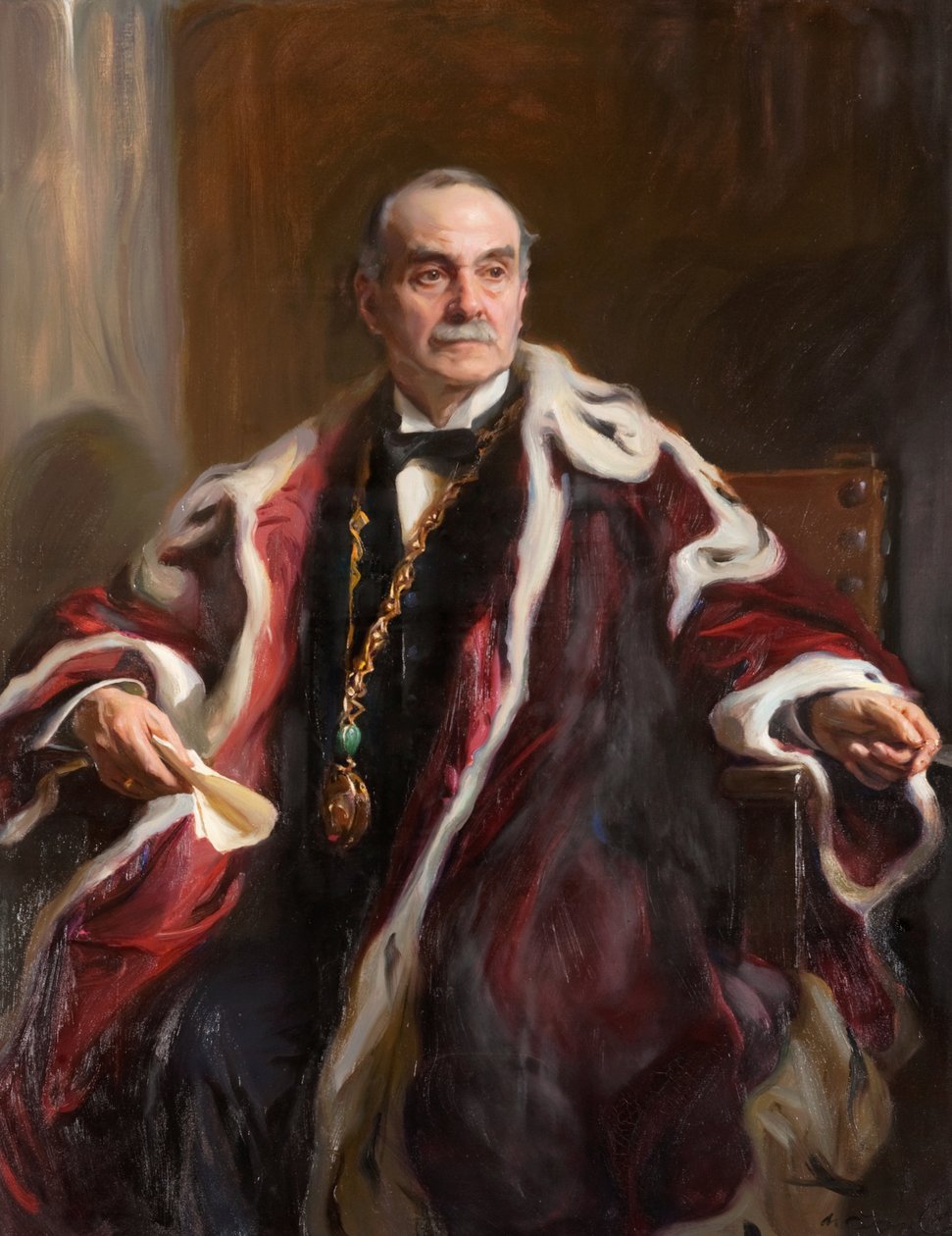 Sir William High (1858-1934) door Philip Alexius de Laszlo
