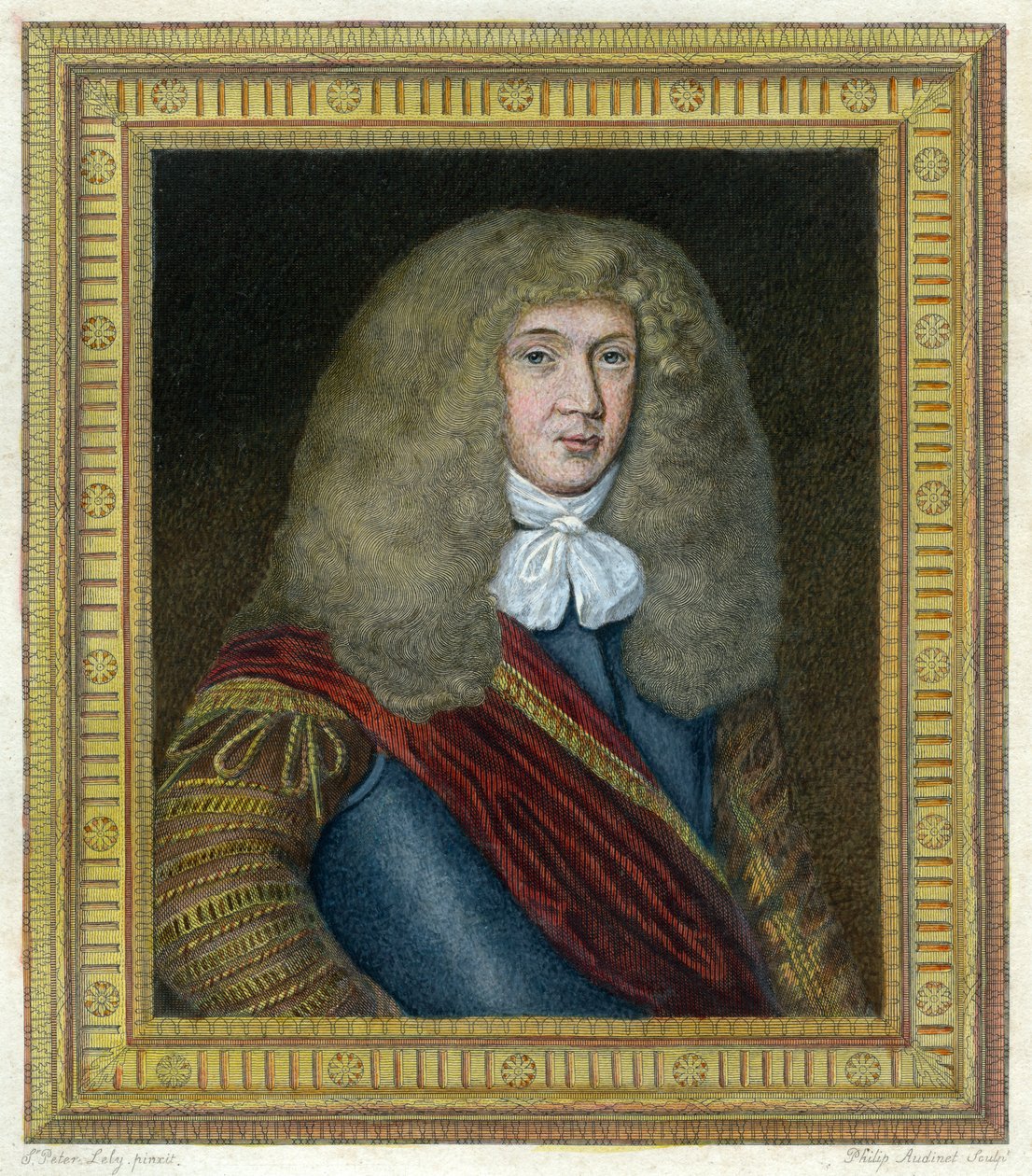 Charles Cotton 1638-1687, Engelse dichter, 19e eeuw door Philip Audinet