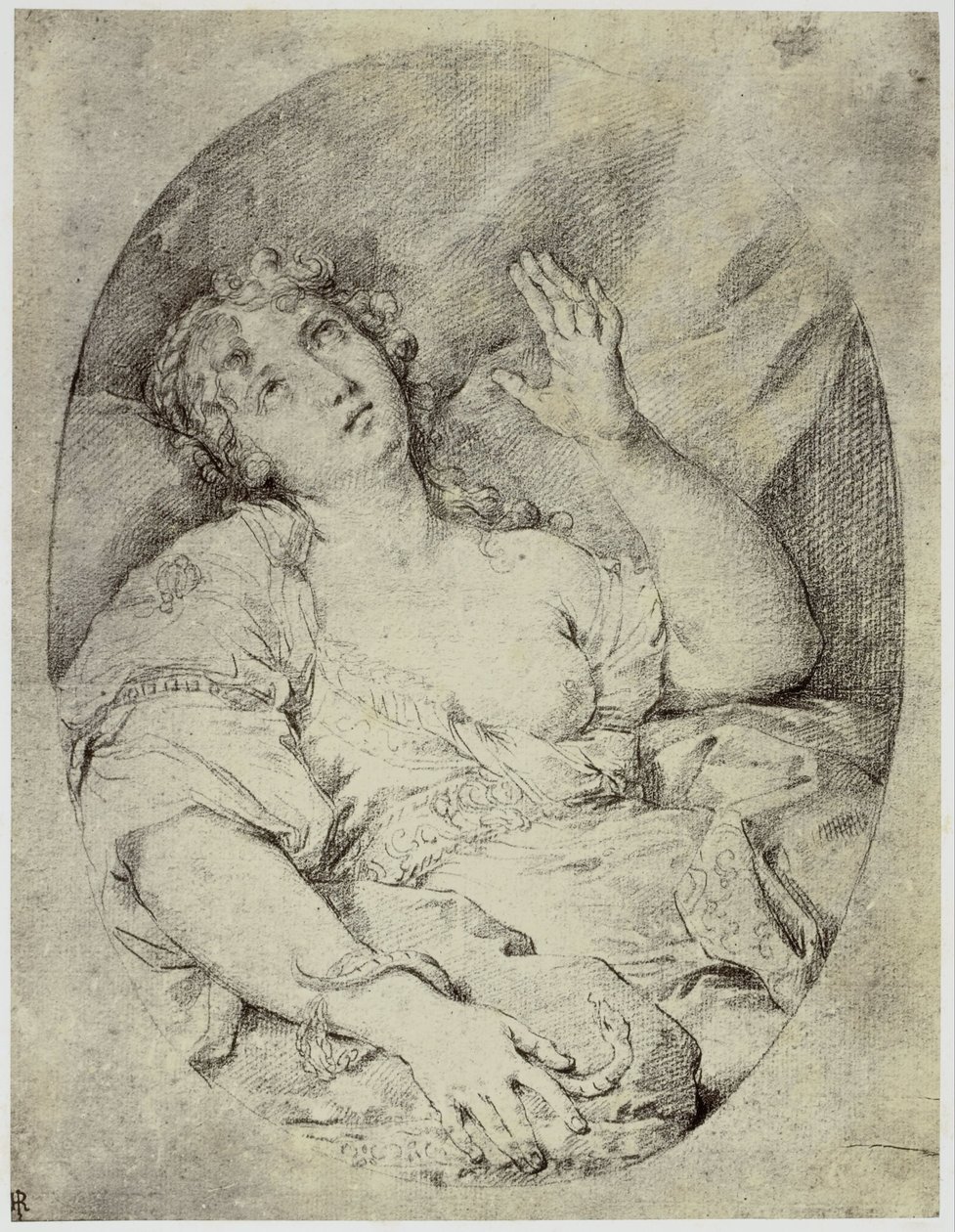 Cleopatra door Philip Henry Delamotte
