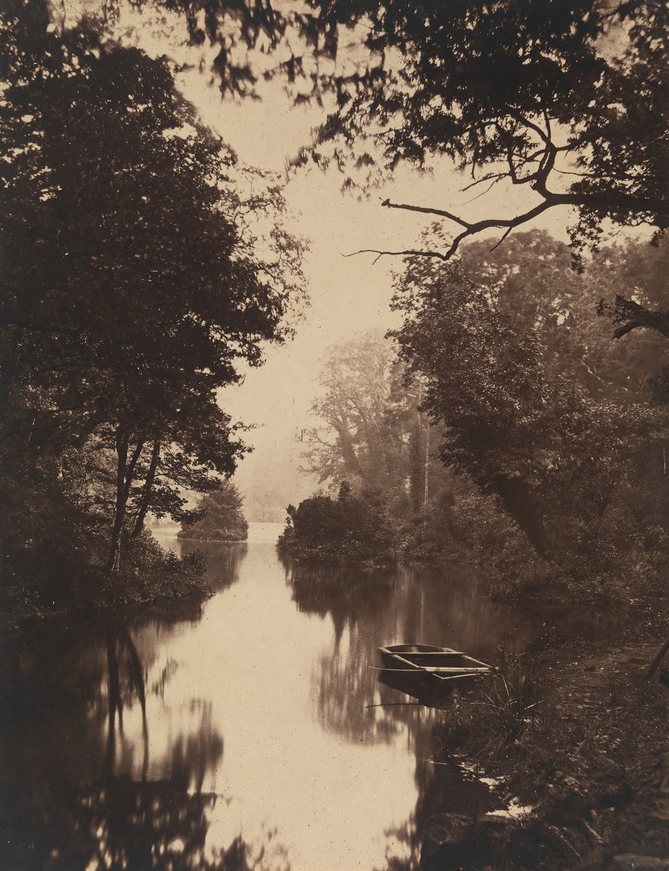 Avond, 1854 door Philip Henry Delamotte