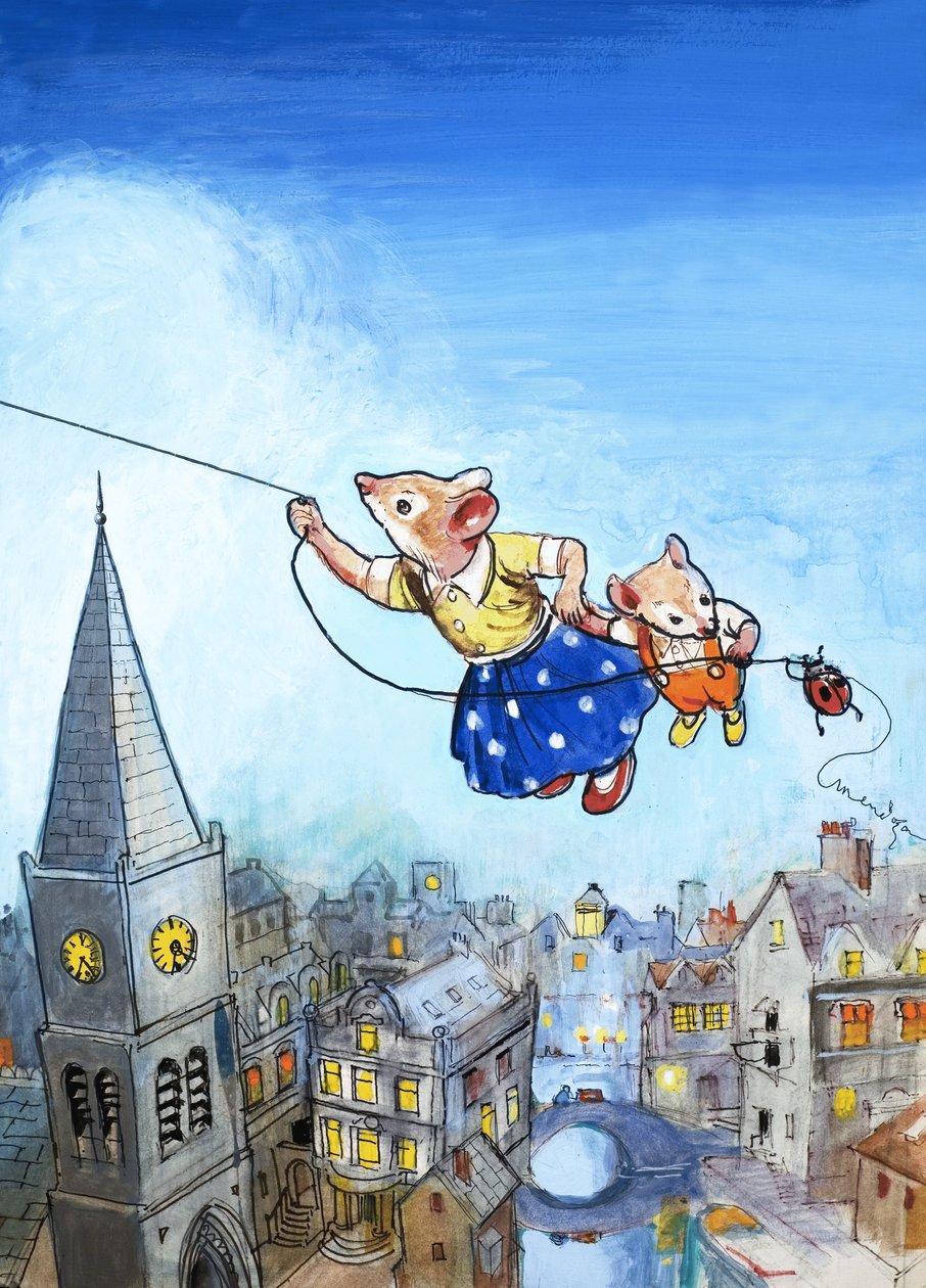 De stadsmuis en de plattelandsmuis door Philip Mendoza