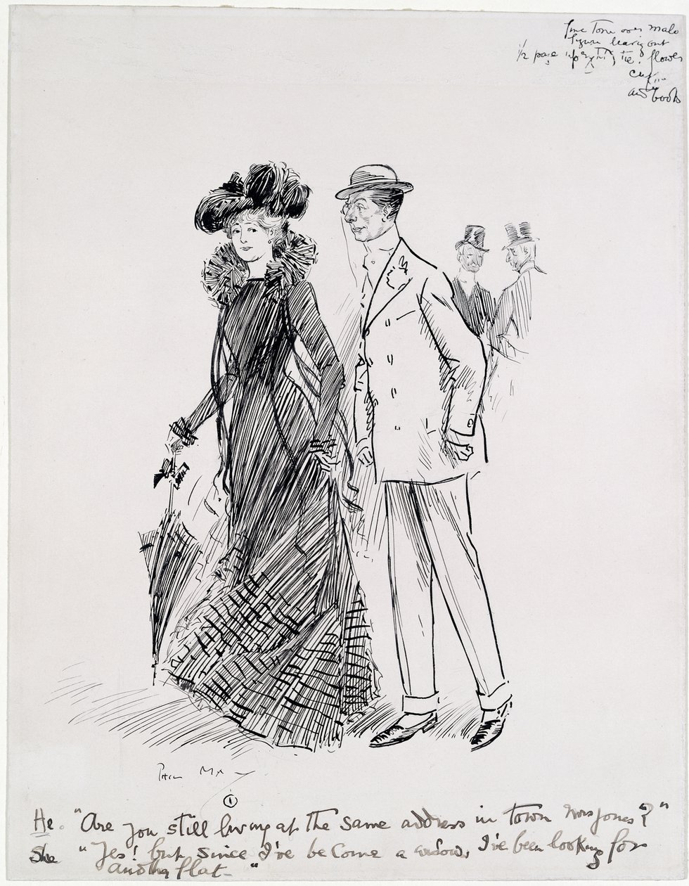 Mevrouw Jones door Philip William May