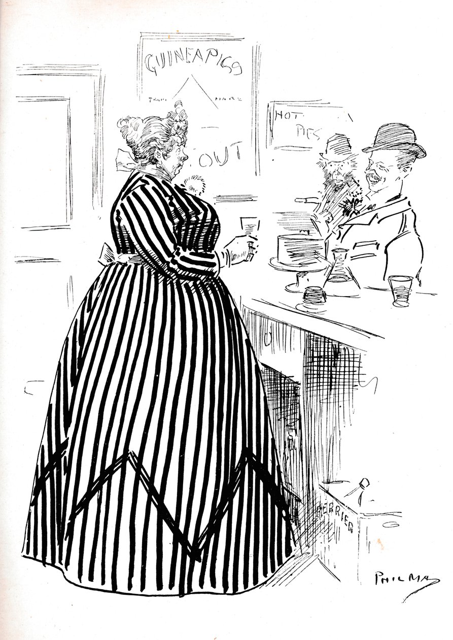 Wat is een fluistering, 1906 door Philip William May