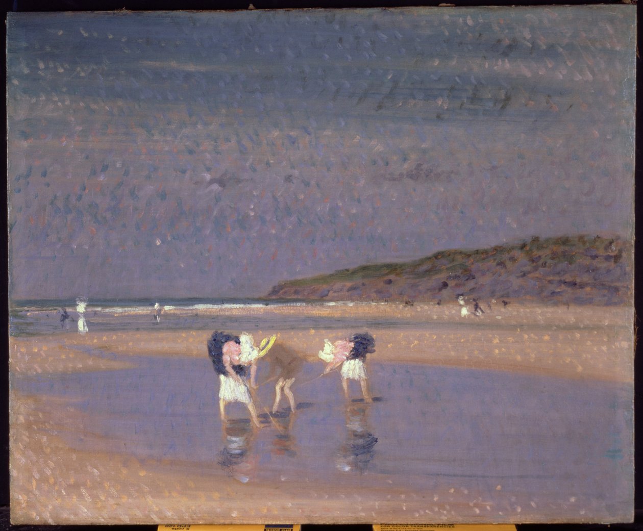 Boulogne Zanden, Kinderen Garnalen Vangen door Philip Wilson Steer