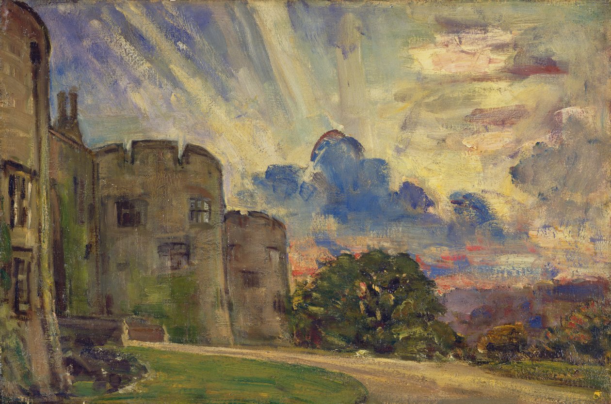Chirk Castle door Philip Wilson Steer