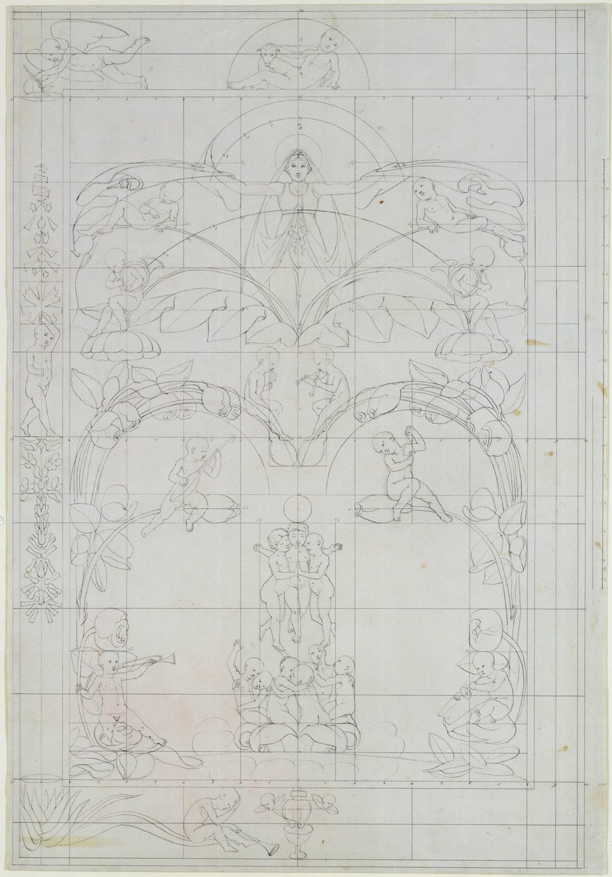 Avond, 1803 door Philipp Otto Runge
