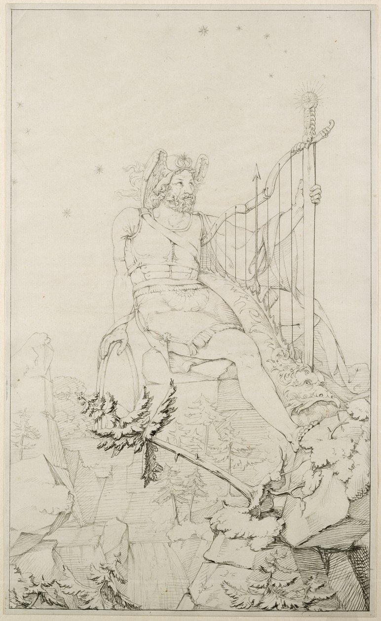 Ossian, 1804-5 door Philipp Otto Runge