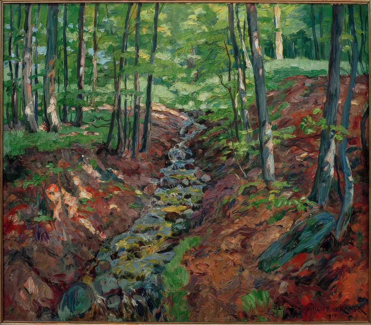 De Reichenbach in Taunus door Philipp Franck