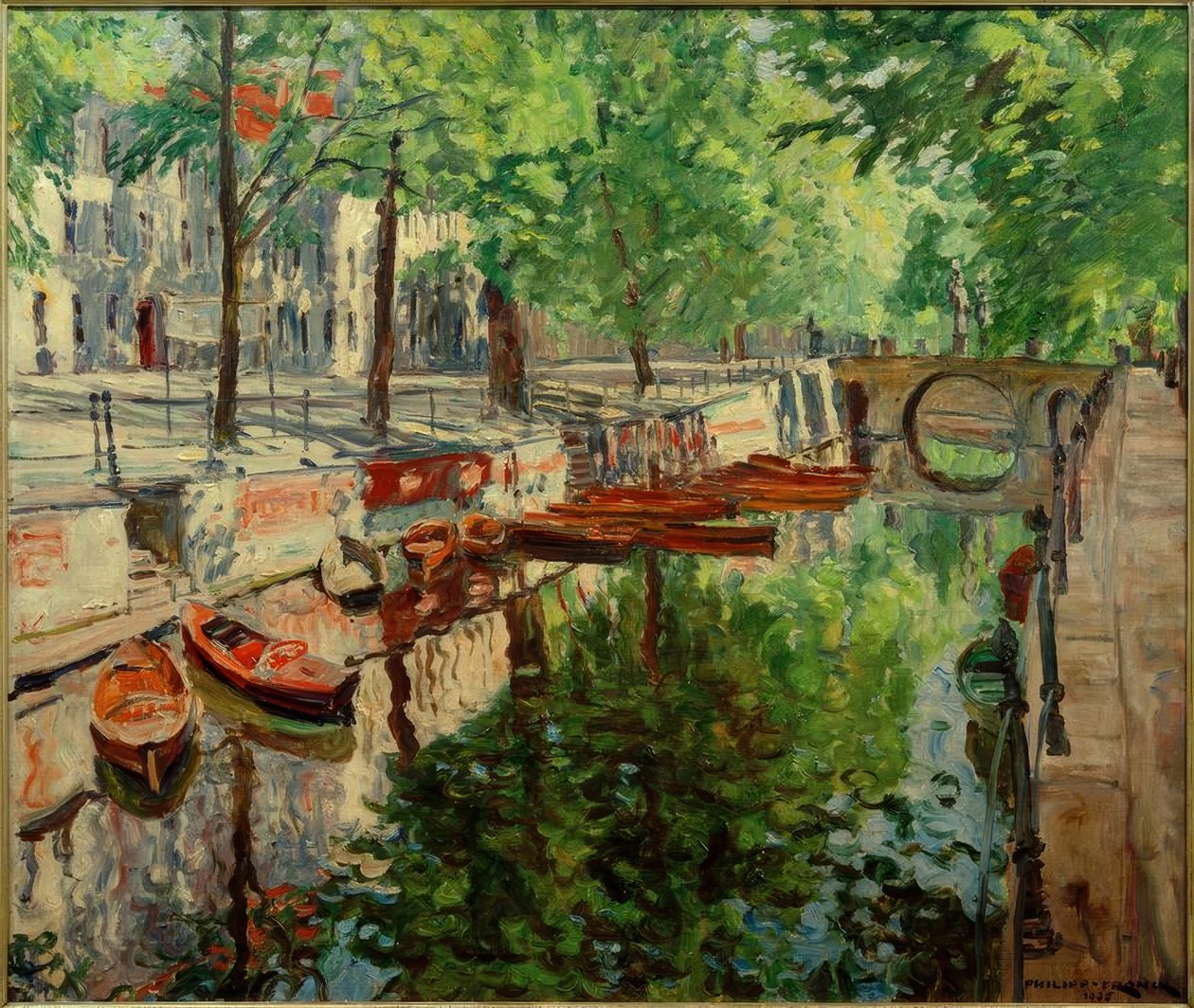 Potsdamer Kanaal door Philipp Franck