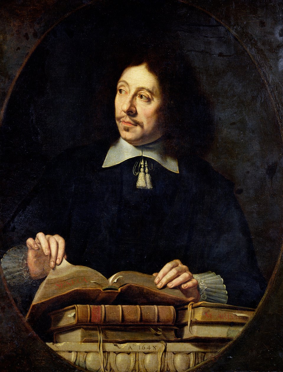Portret vermoedelijk van Etienne Delafons, 1648 door Philippe de Champaigne