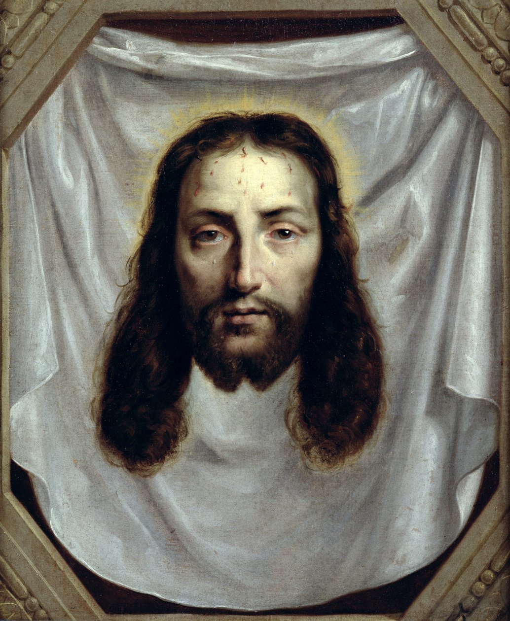 De Lijkwade van St. Veronica door Philippe de Champaigne