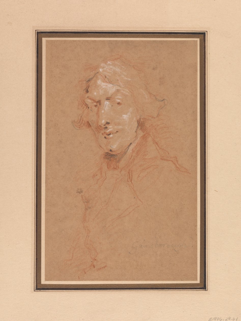 Thomas Gainsborough, R.A. door Philippe Jacques de Loutherbourg