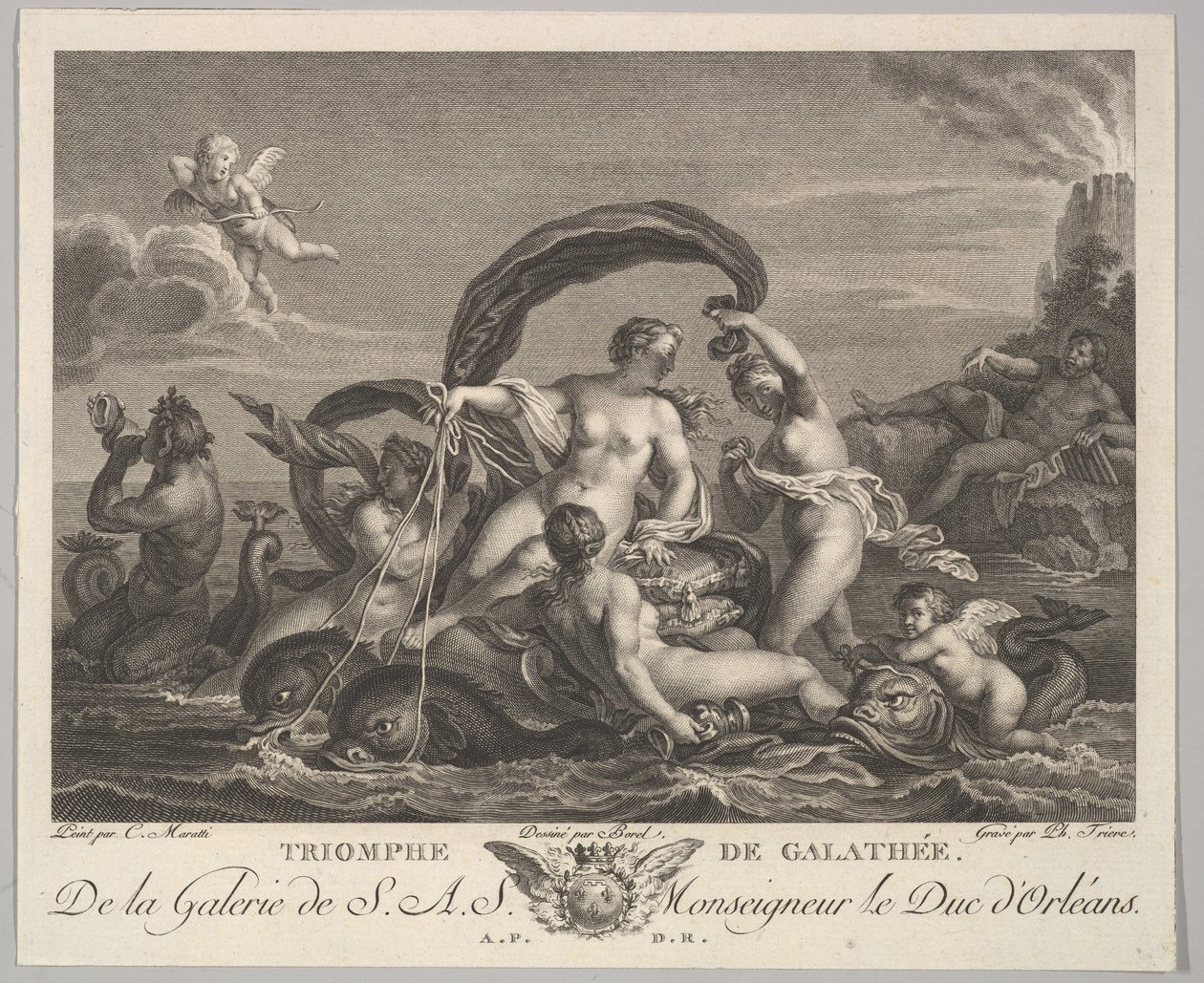 De triomf van Galatea door Philippe Triere