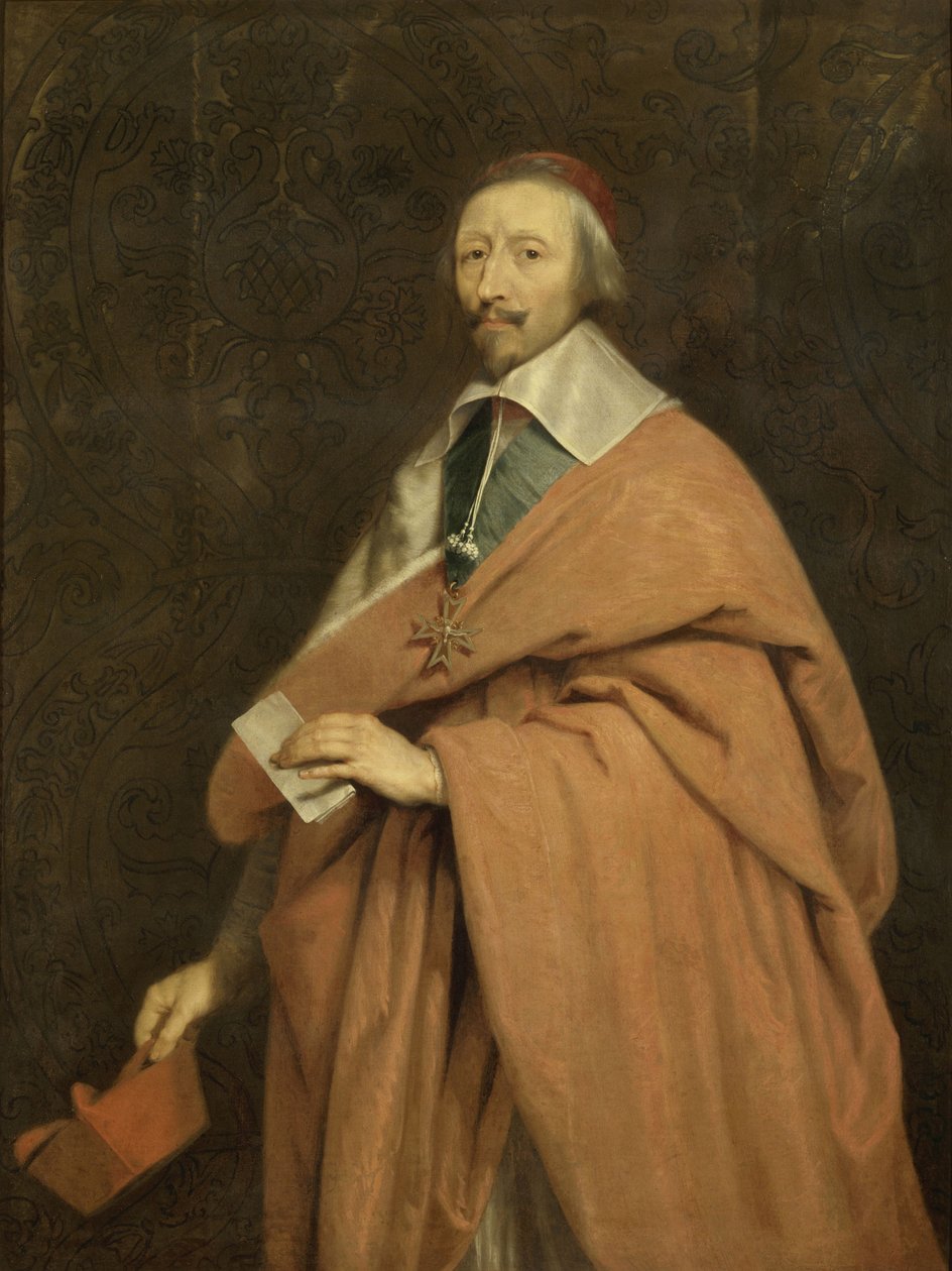 Kardinaal de Richelieu, ca. 1639 door Philippe de Champaigne