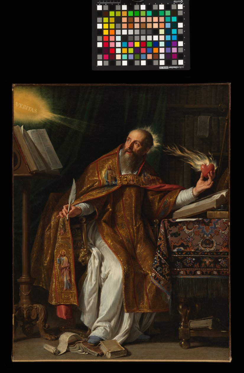 Sint Augustinus, c.1645 door Philippe de Champaigne