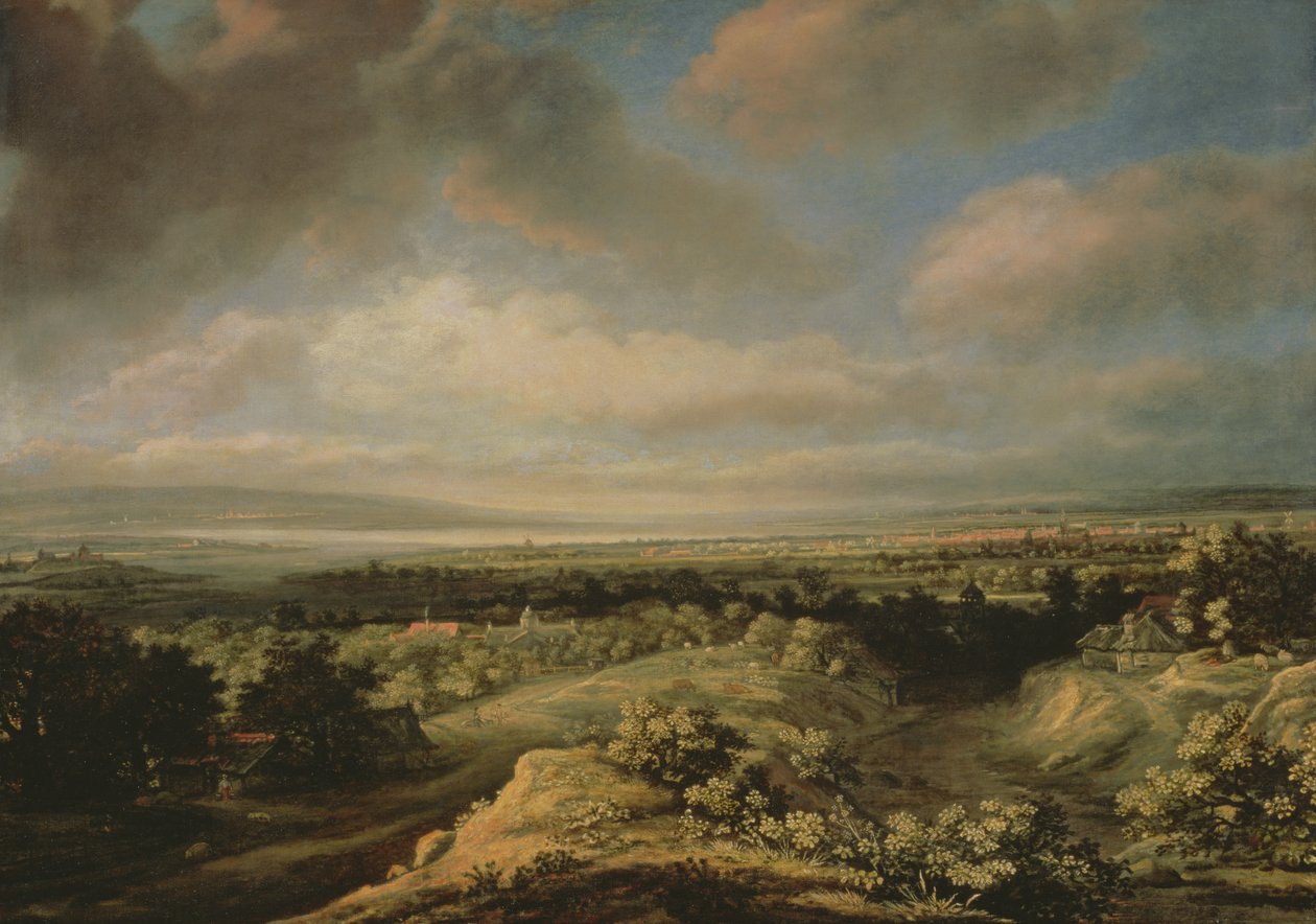 Een Uitgestrekt Landschap door Phillips de Koninck