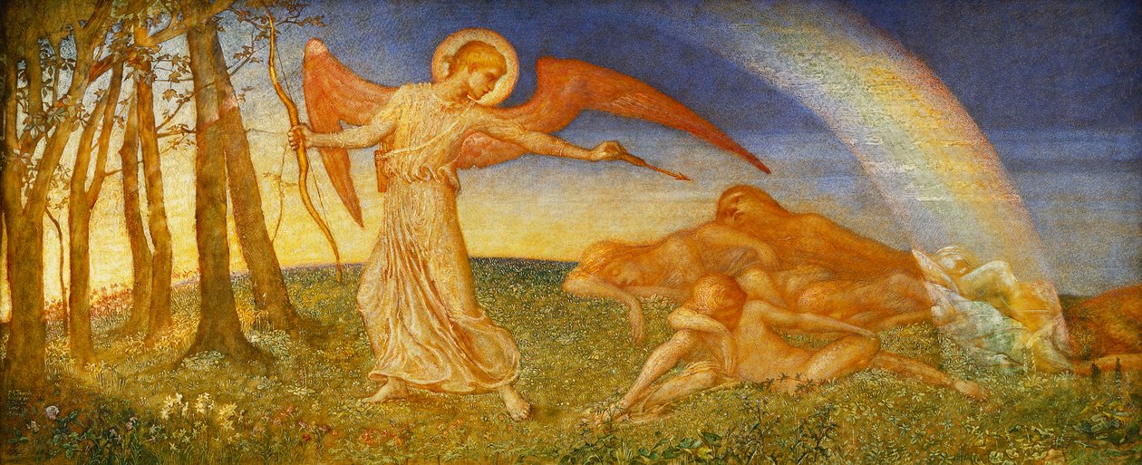 Het Ontwaken door Phoebe Anna Traquair