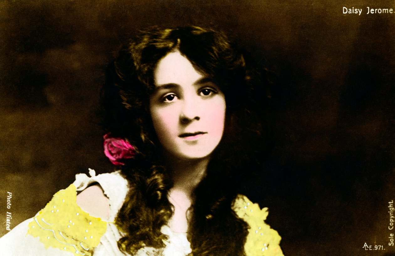 Daisy Jerome, actrice, begin 20e eeuw door Photo Histed