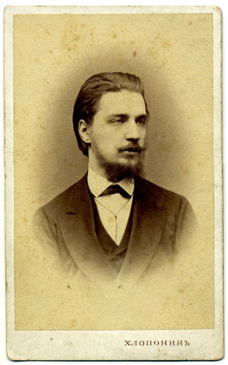 Alexander Sergeyevich Buturlin, 1845-1916, 1872 door Photo studio Alexander Khloponin