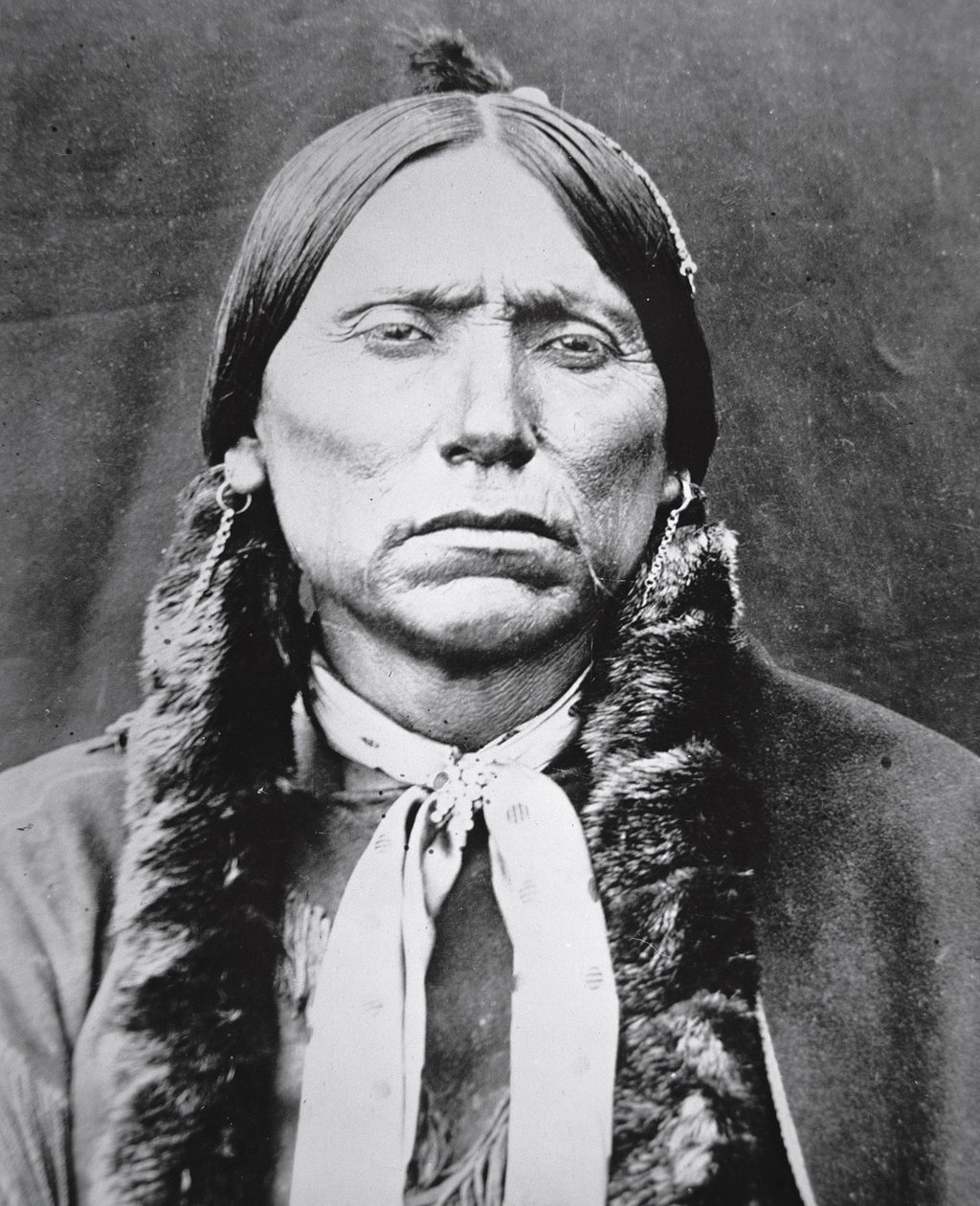 Quanah Parker (c.1845-1911) door Photographer American