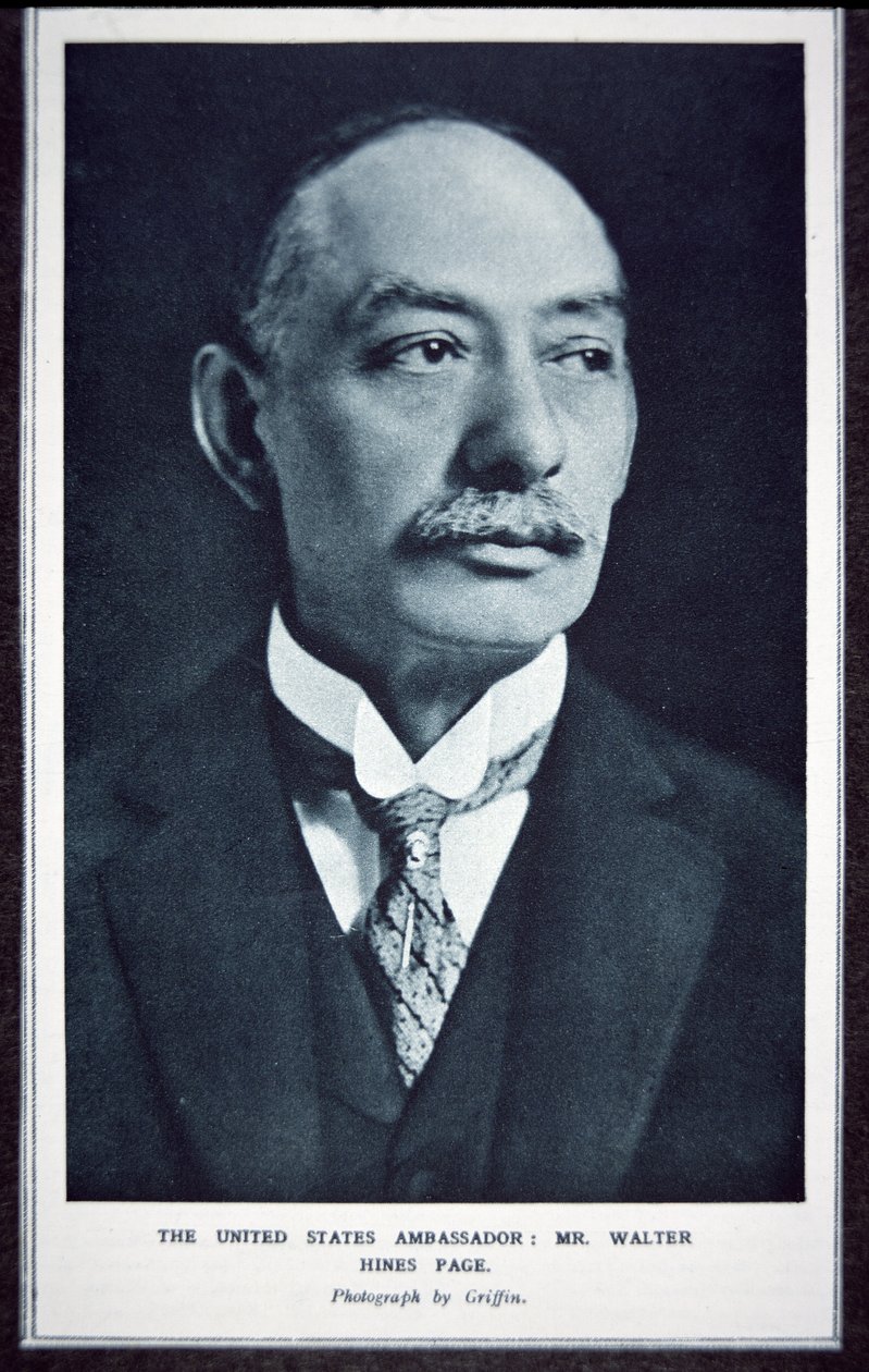 Walter Hines Page (1855-1918) door Photographer American