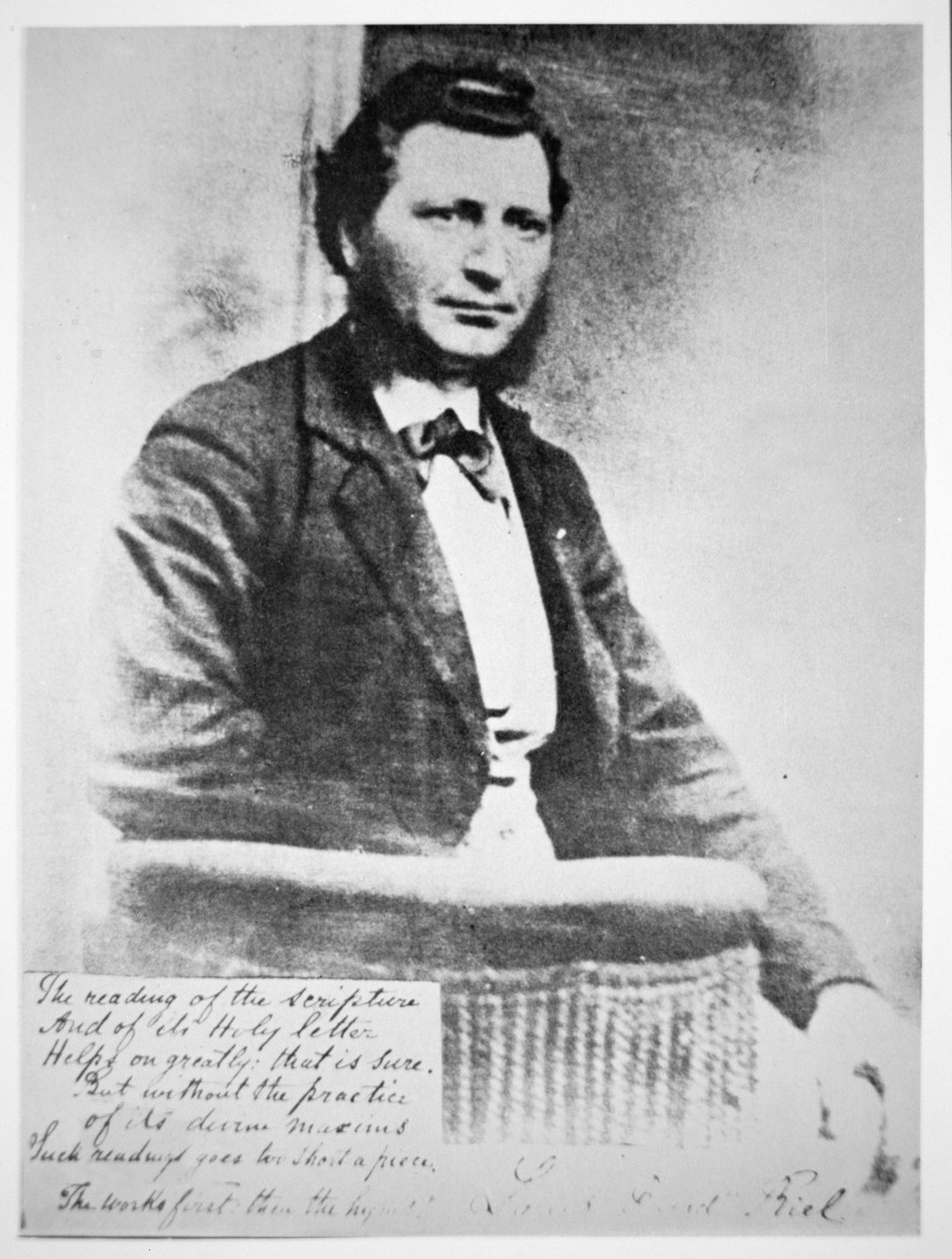 Louis Riel door Photographer Canadian