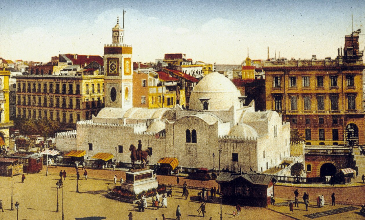Regeringsplein, Algiers door Photographer French