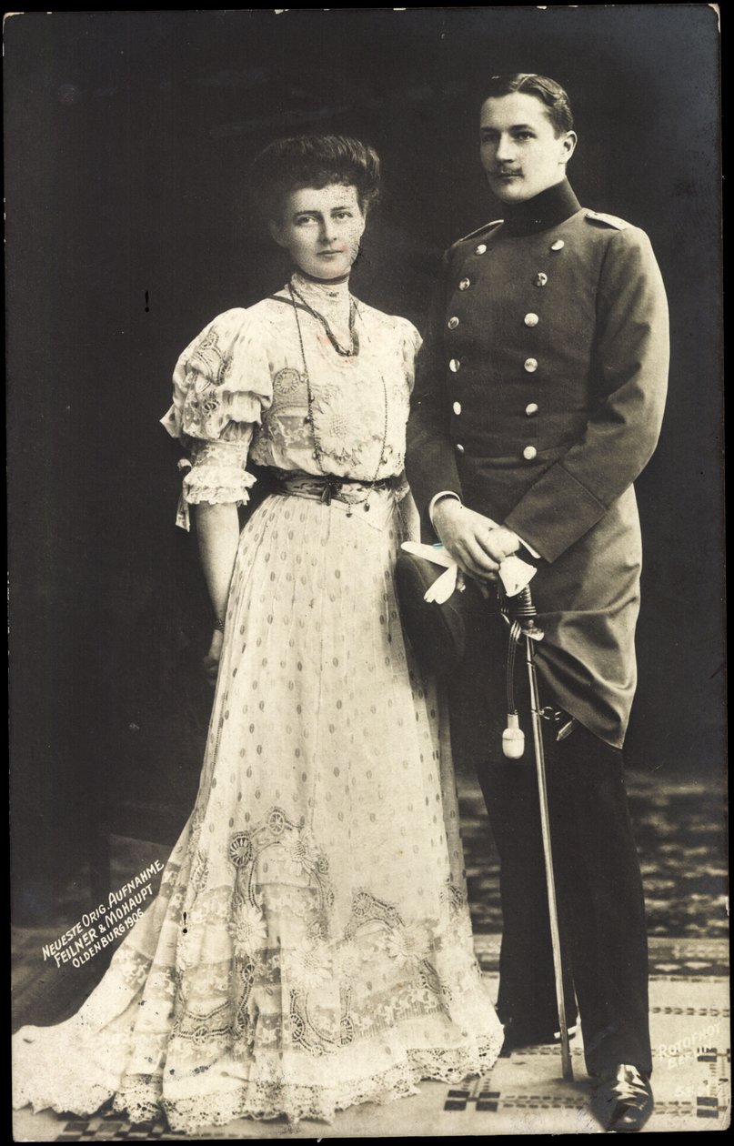Prins Eitel Frederik van Pruisen, Sophie Charlotte door Photographer German
