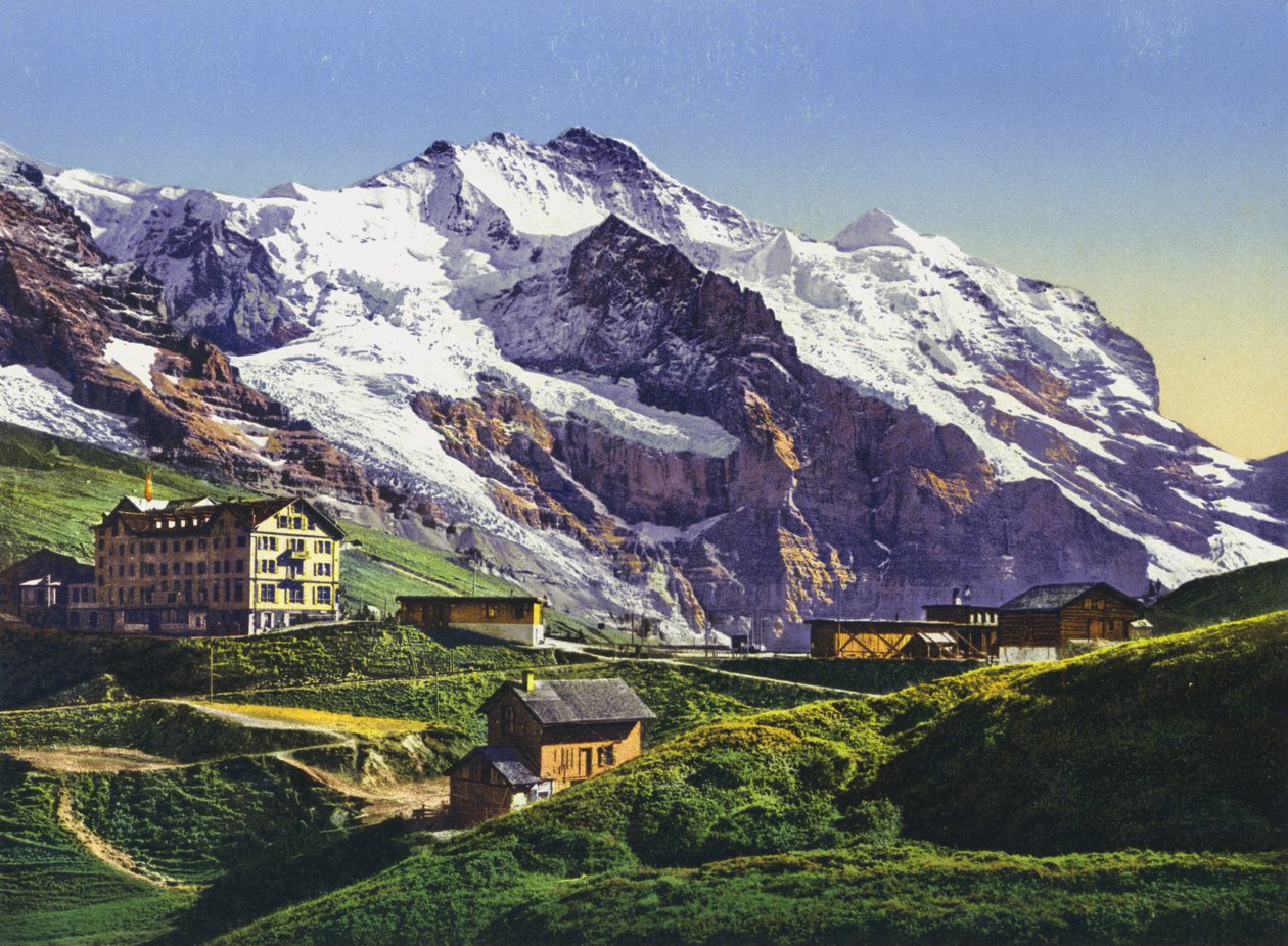 Kleine Scheidegg en Jungfrau (foto) door Photographer Swiss