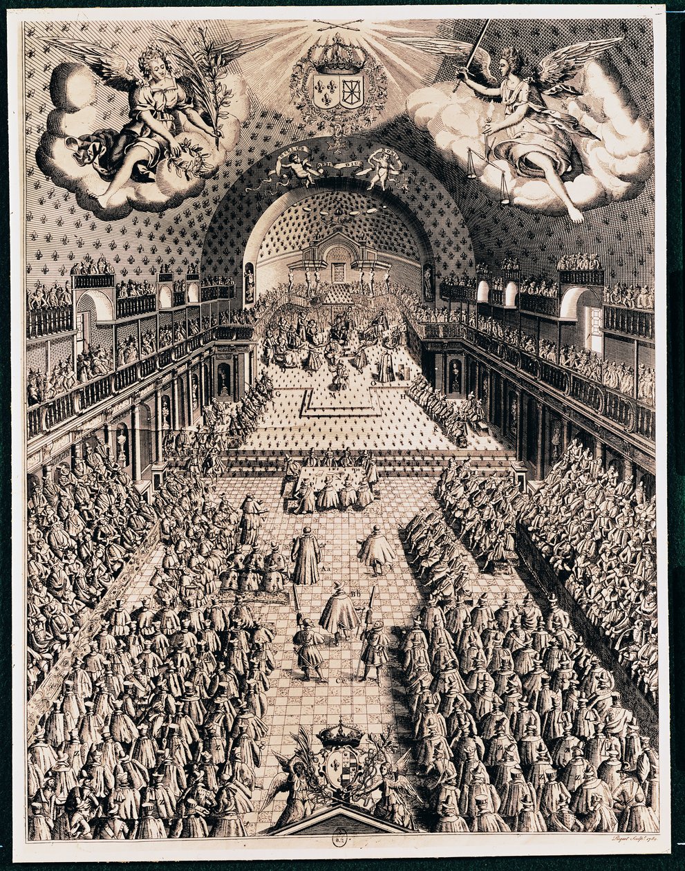 De Staten-Generaal in het Théâtre Bourbon, 27 oktober 1614 door Picquet