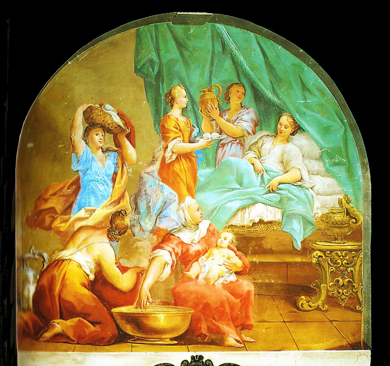 Geboorte van Maria door Pier Dandini