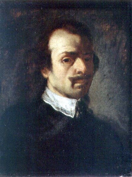 Zelfportret door Pier Francesco Mola