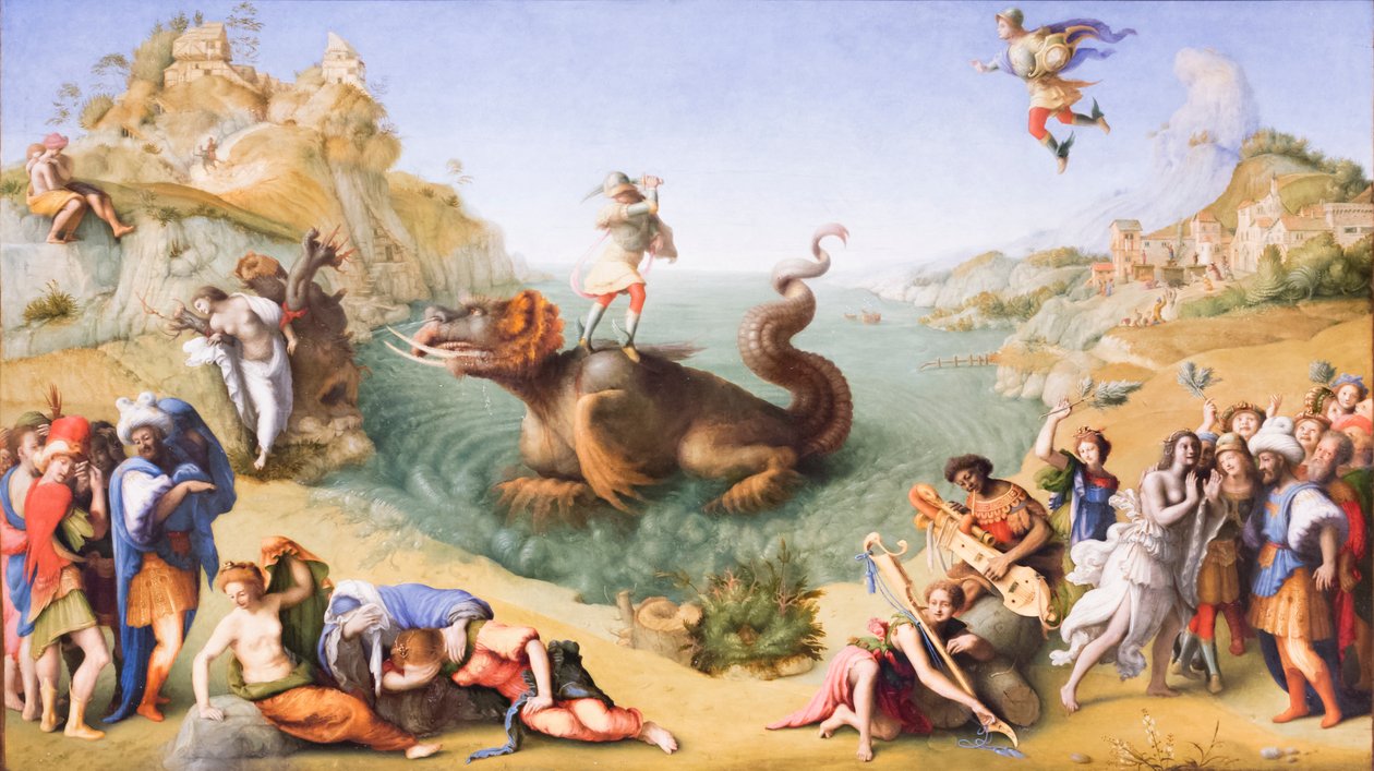 Perseus bevrijdt Andromeda door Piero di Cosimo