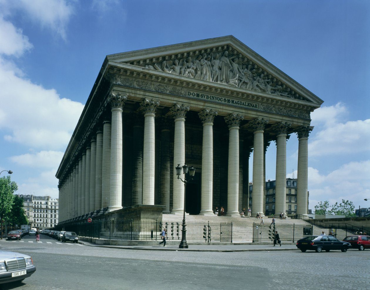 La Madeleine, 1806-42 door Pierre Alexandre Vignon