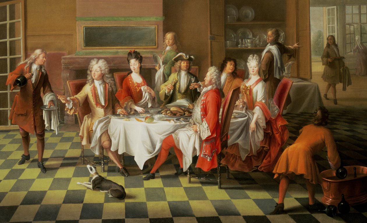 Elegante vrolijkheid door Pierre Angelis or Angillis