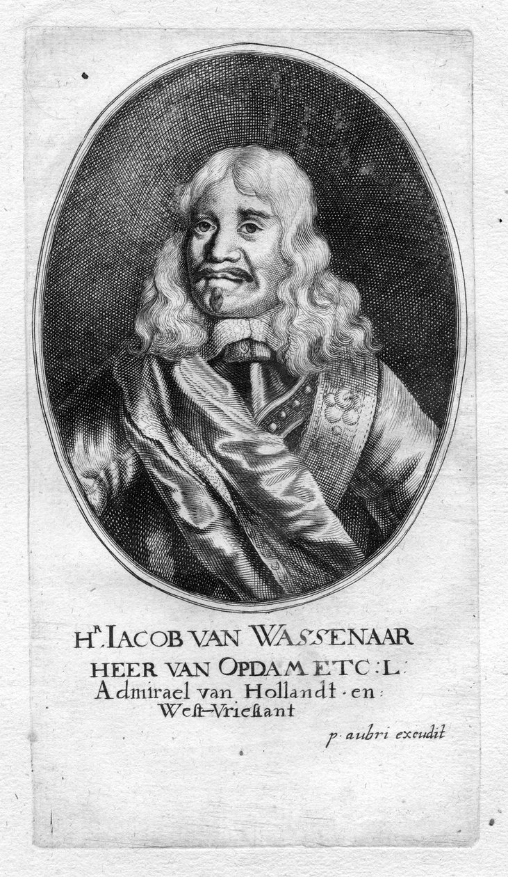 Jacob van Wassenaer Obdam door Pierre Aubry