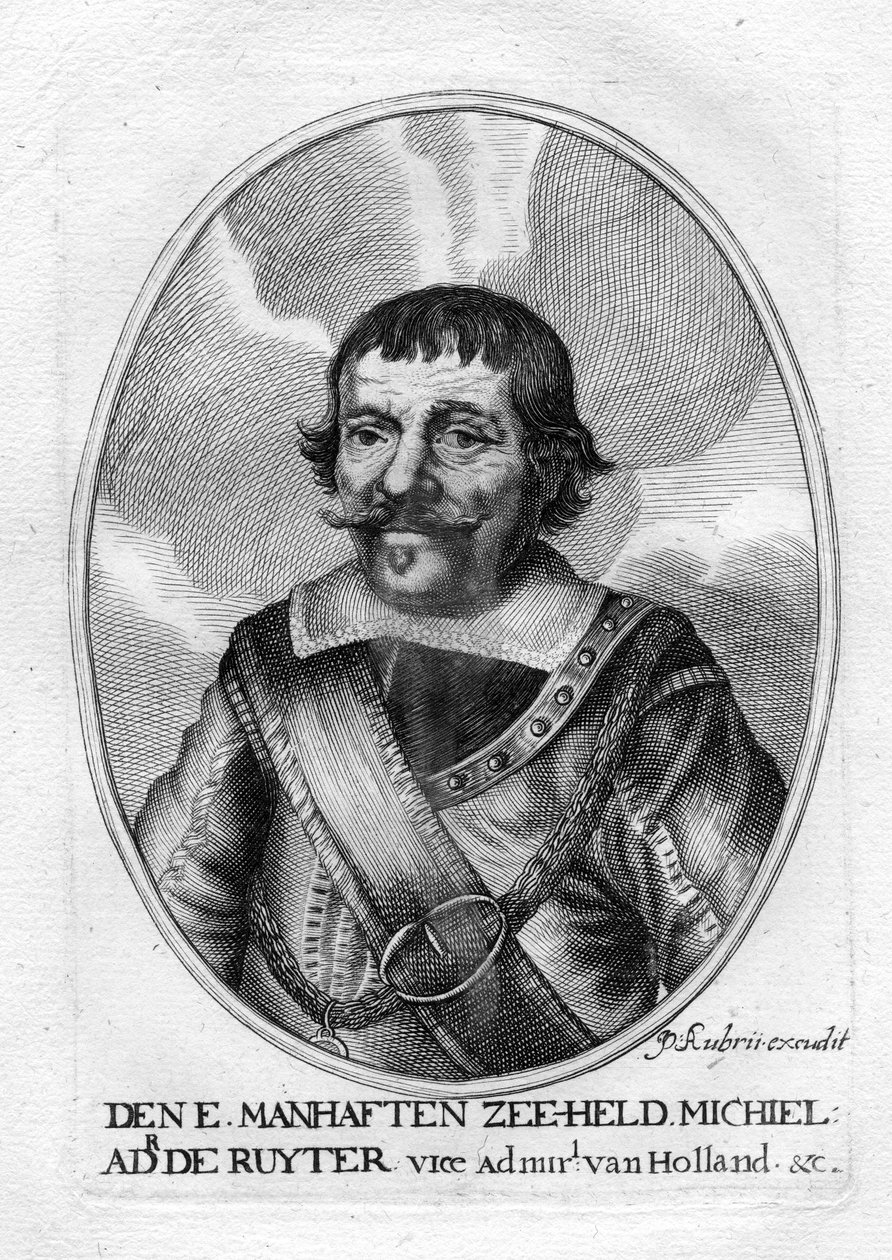 Gegraveerd portret door Pierre Aubry