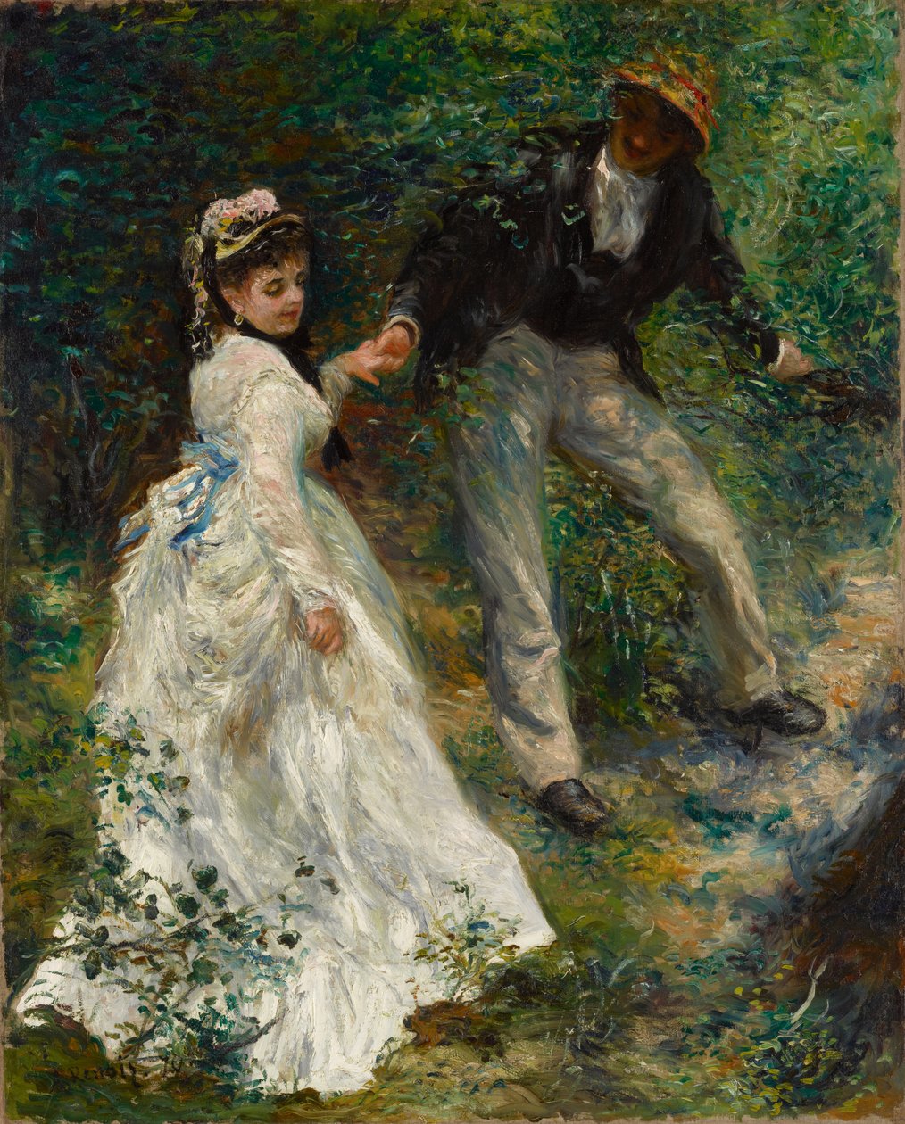 De wandeling door Pierre Auguste Renoir
