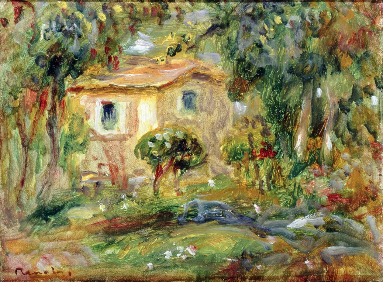 Landschap, 1902 door Pierre Auguste Renoir