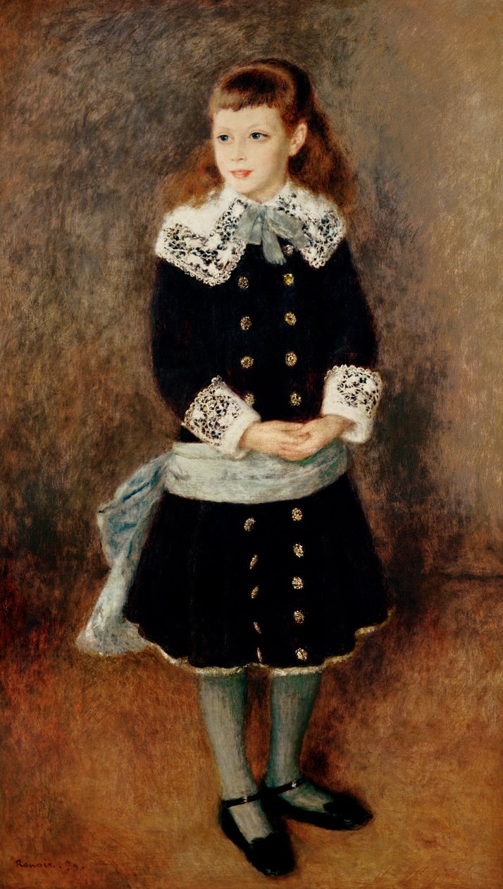 Marthe Berard, 1879 door Pierre Auguste Renoir