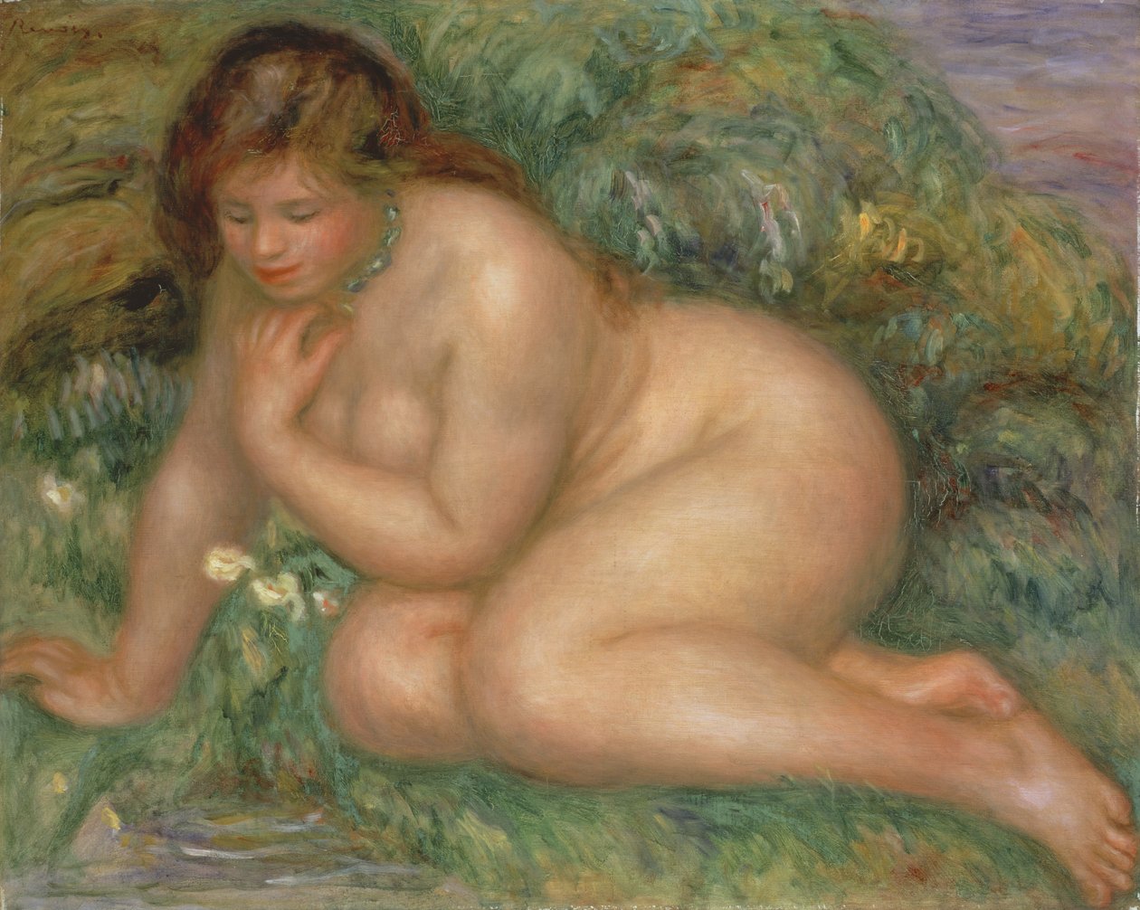 Psyche, c.1910 door Pierre Auguste Renoir