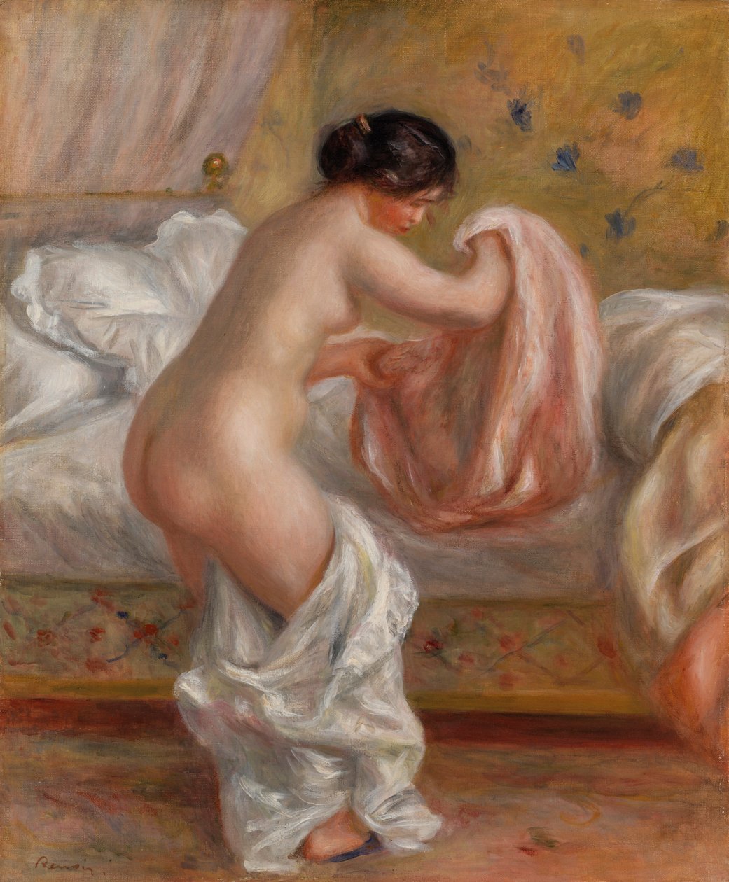 Oprijzend door Pierre Auguste Renoir