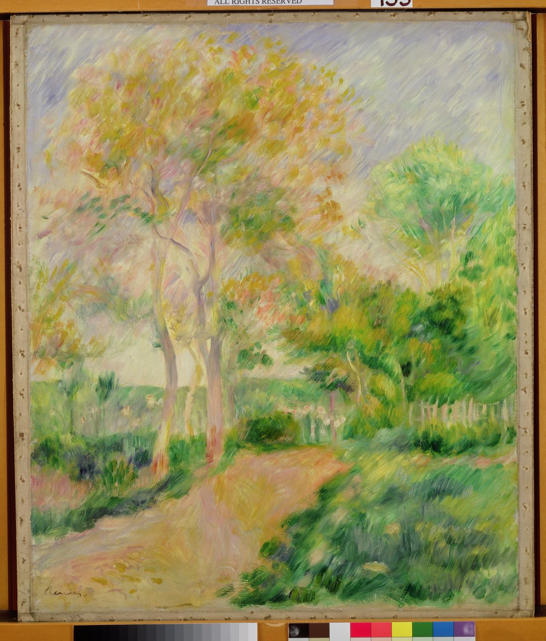 Zomer door Pierre Auguste Renoir